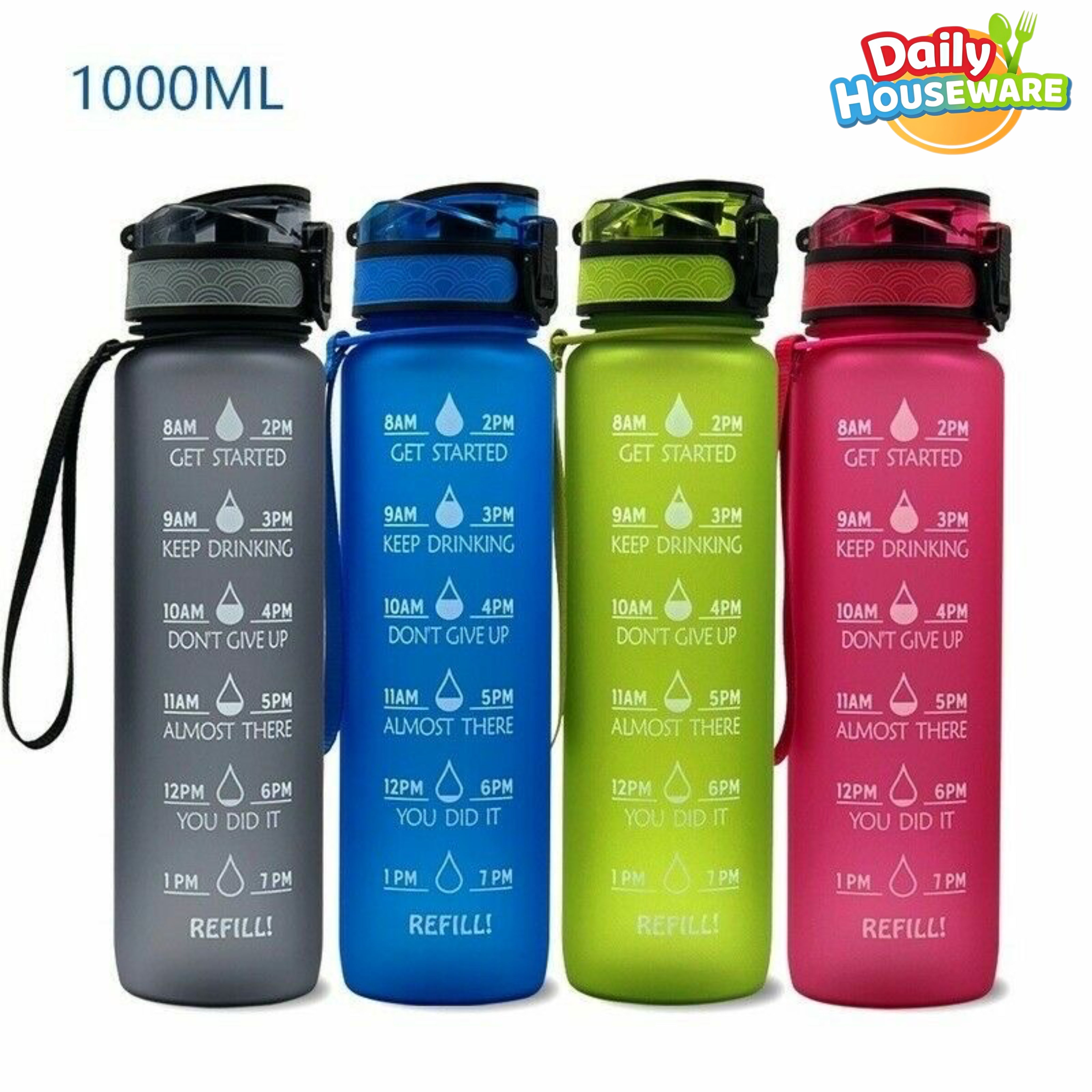 Hydration Tracker Bottle – 1000ML